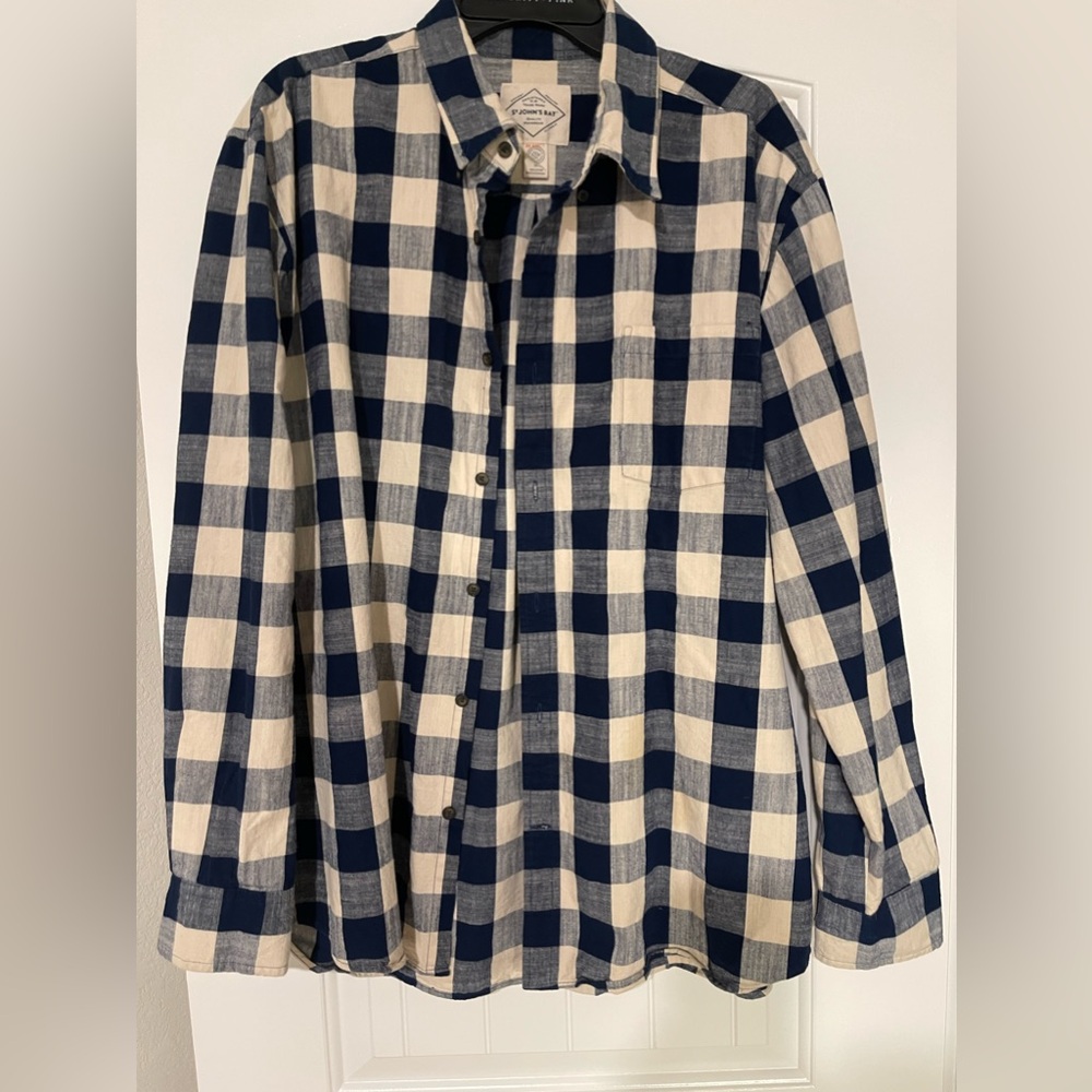 Mens Checkered Flannel